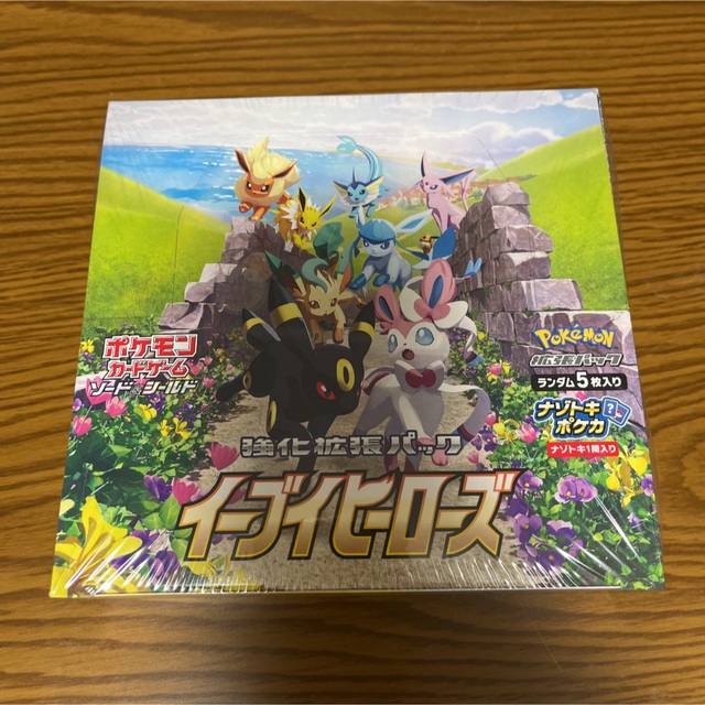 イーブイヒーローズ box シュリンク付き ポケモンカード 新品未開封品