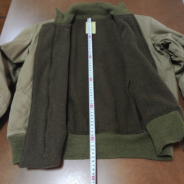 定番在庫 秋冬【匿名配送】バズリクソンズ ジャケット カーキ 36
