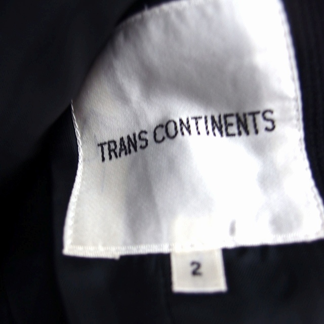 TRANS CONTINENTS(トランスコンチネンツ)のトランスコンチネンツ TRANS CONTINENTS ステンカラージャケット  レディースのジャケット/アウター(その他)の商品写真