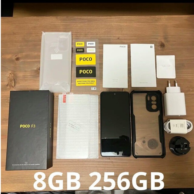 Xiaomi POCO F3 RAM 8GB ROM 256GB ブルー