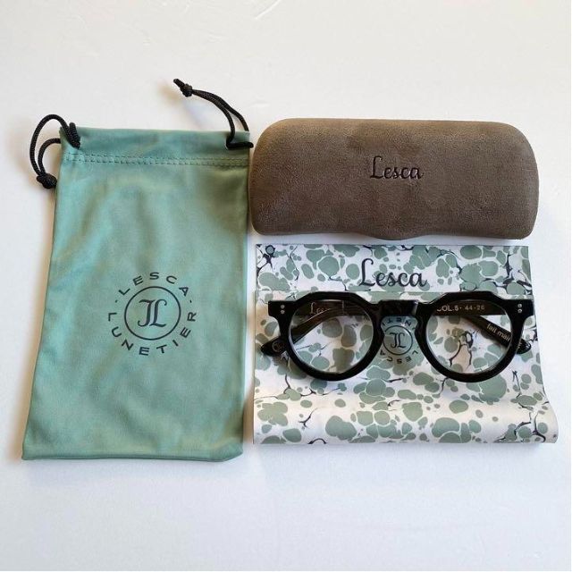 入手困難レスカルネティエLesca Lunetier Pica BLACK ピカ 流行 www