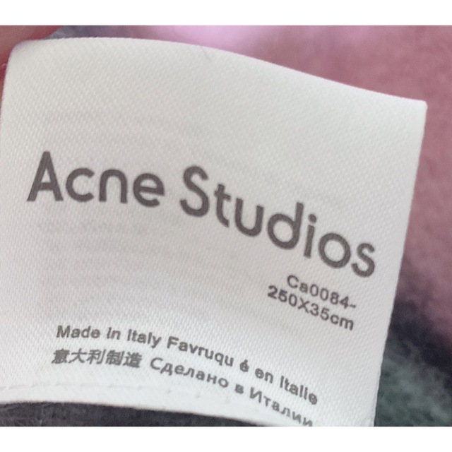 Acne Studios(アクネストゥディオズ)のAcne Studios アクネストゥディオズ マフラー メンズのファッション小物(マフラー)の商品写真