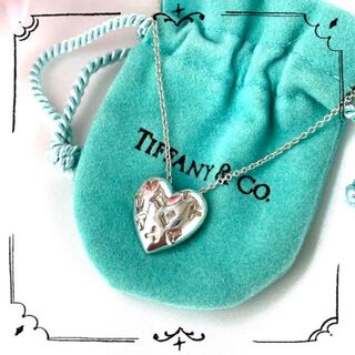 Tiffany & Co. - 希少品✨TIFFANY 可愛い ハート ネックレス 正規品 シルバー ペンダント