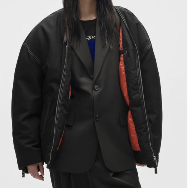 新品 ZARA ADERERROR ボンバージャケット S オーバーサイズ