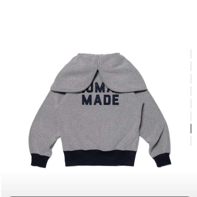 100%新品大人気 HUMAN MADE - HUMANMADE フリースハーフジップフードの