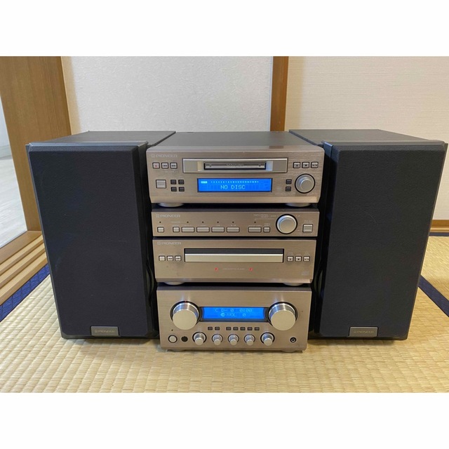 値下げ Pioneer コンポ X-RMX5(SX-R9)CD MD AM FM お手頃価格