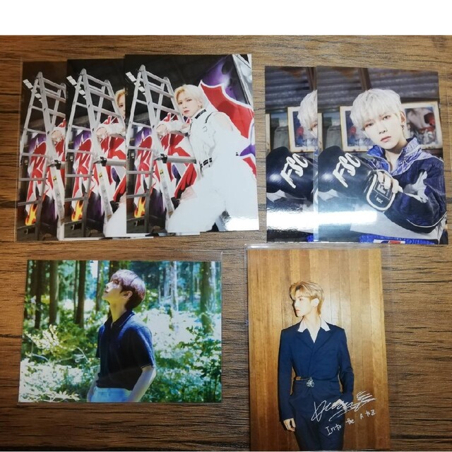 ATEEZ(エイティーズ)のATEEZ YEOSANG official goods set エンタメ/ホビーのCD(K-POP/アジア)の商品写真