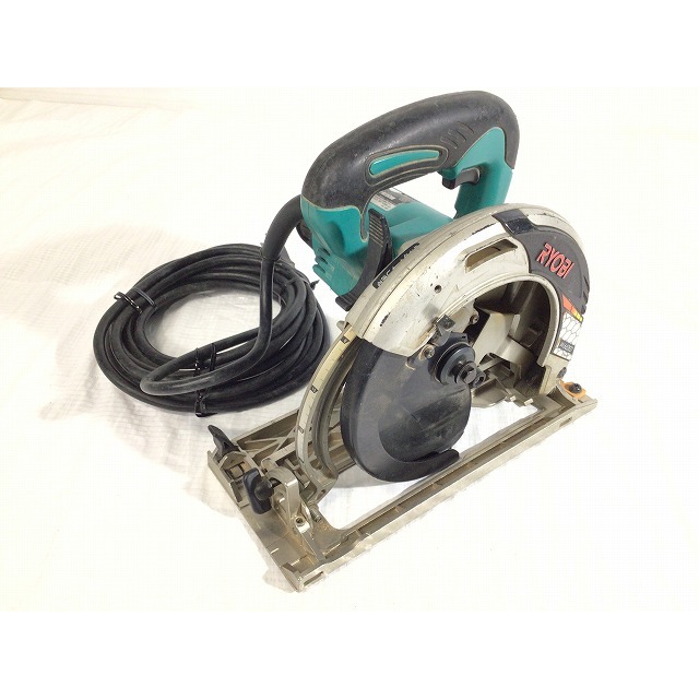 ☆中古品 2台セット☆YOBI リョービ 電子丸ノコ W-663ED/W-662ED ライト付 アルミベース 切断機 62672