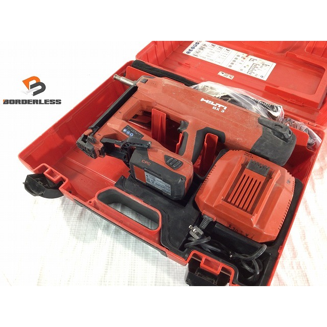 ☆比較的綺麗です☆HILTI ヒルティ充電式鋲打機 BX3 バッテリー2