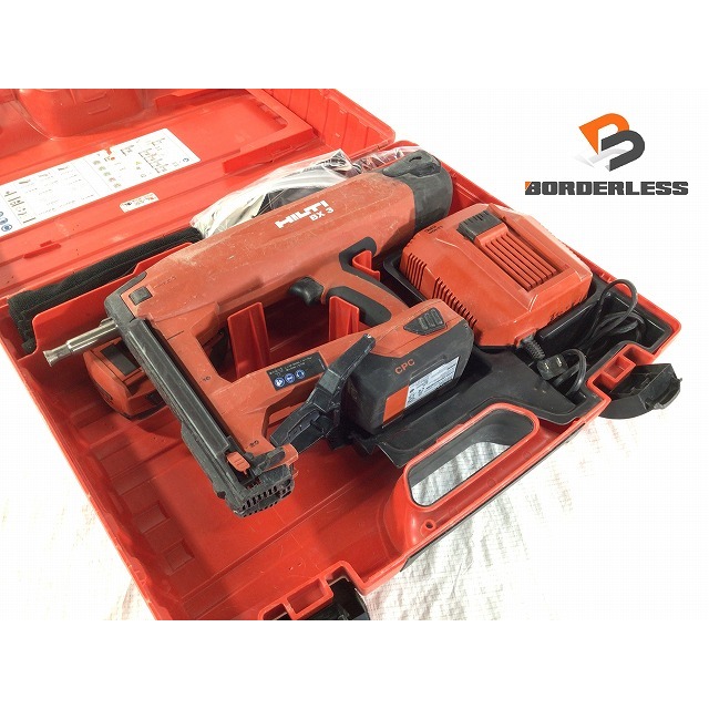 HILTI バッテリー式鋲打機(新品) バッテリー付