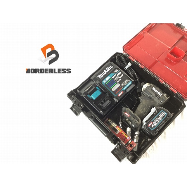 Makita - ☆中古品☆ makita マキタ 40Vmax 充電式インパクトドライバ