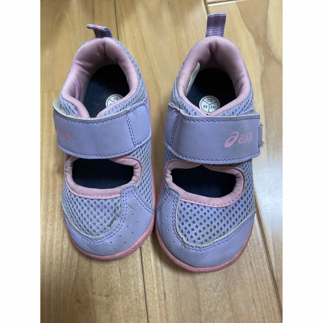 asics(アシックス)のアシックス　子供用 キッズ/ベビー/マタニティのベビー靴/シューズ(~14cm)(サンダル)の商品写真