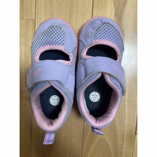 asics(アシックス)のアシックス　子供用 キッズ/ベビー/マタニティのベビー靴/シューズ(~14cm)(サンダル)の商品写真