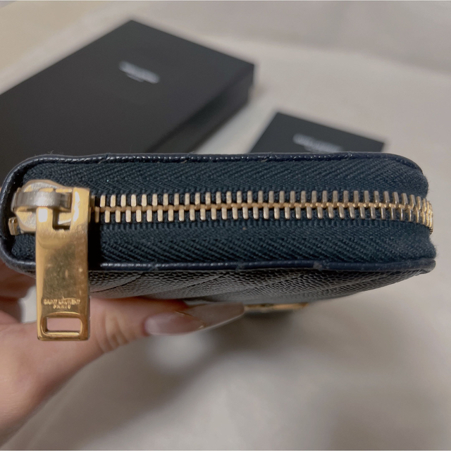 ☆送料無料☆ 未使用品 Yves Saint Laurent 長財布 ブラック