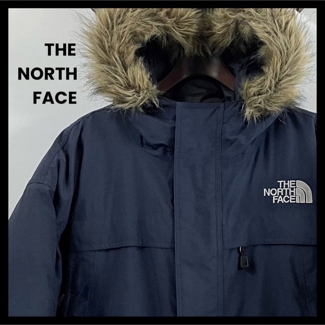 THE NORTH FACE ノースフェイス マクマードパーカ ダウン ネイビーTHENORTHFACE