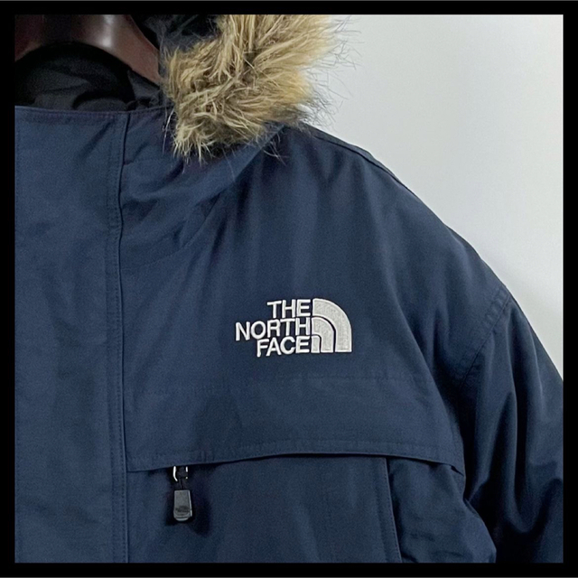 THE NORTH FACE ノースフェイス マクマードパーカ ダウン ネイビー