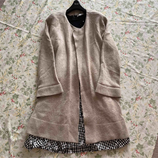 FOXEYフォクシー カシミヤ100%ロングカーディガン♡ルネ エムズ