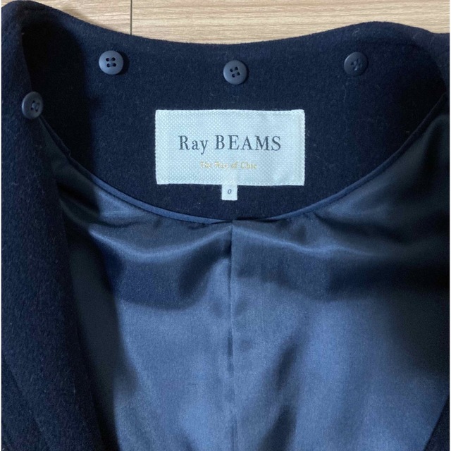 Ray BEAMS(レイビームス)の※トロッコ様専用※Ray BEAMS  フードコート/ノーカラーコート レディースのジャケット/アウター(ロングコート)の商品写真