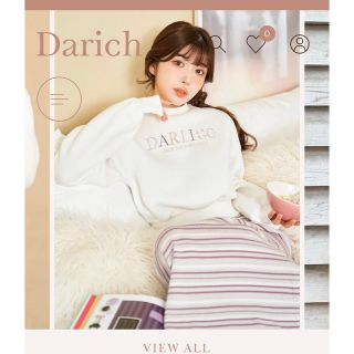 ダーリッチ(Darich)のダーリッチ　darich スウェット　パーカー　マルチカラーグラフィックトップス(トレーナー/スウェット)