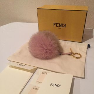 フェンディ(FENDI)のフェンディ チャーム ポンポン バイカラー バッグチャーム(バッグチャーム)