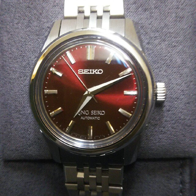 限定値下中 セイコー  KING SEIKO SDKS009 レッド 美品 お得