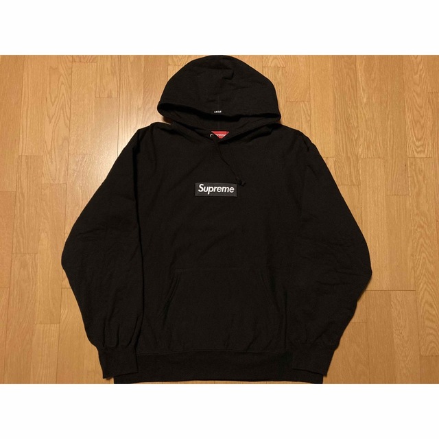 XXL Supreme 21AW BOX Logo Hooded パーカー