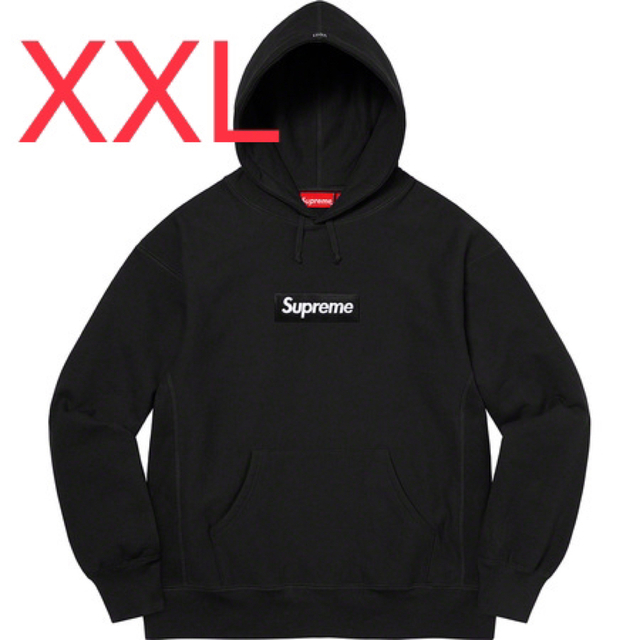 XXL Supreme 21AW BOX Logo Hooded パーカー