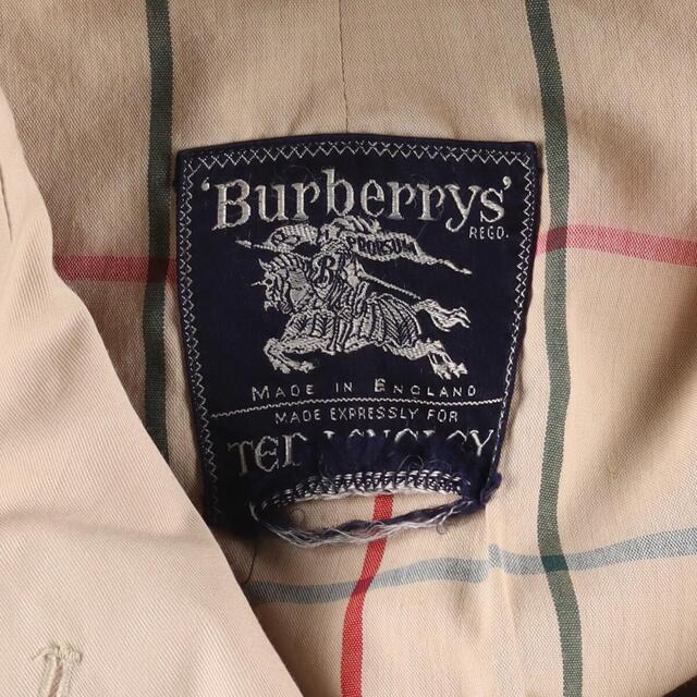 古着 バーバリー Burberry's 一枚袖 ステンカラーコート バルマカーンコート 英国製 レディースM /eaa296298