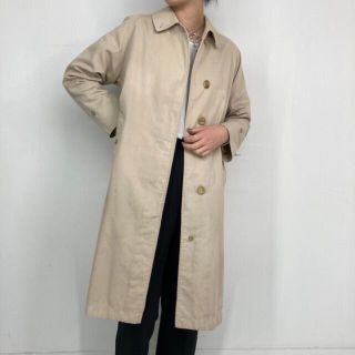 バーバリー(BURBERRY)の古着 バーバリー Burberry's 一枚袖 ステンカラーコート バルマカーンコート 英国製 レディースM /eaa296298(その他)