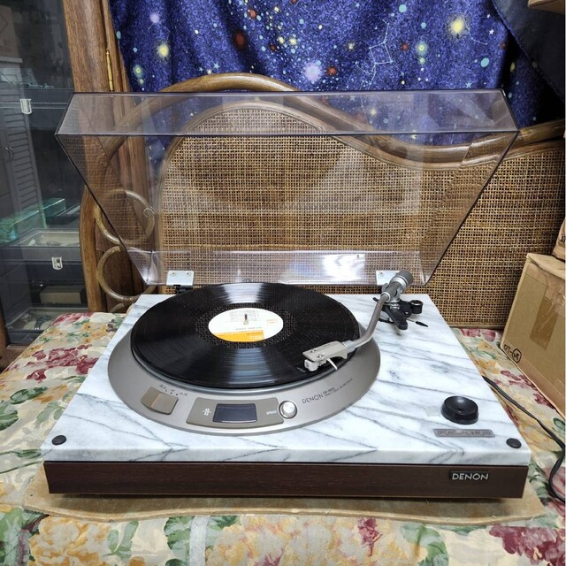 ト送料込 【完動美品】DENON デノン DP-1800 天然大理石 レコード