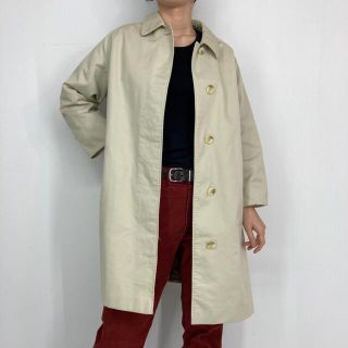 バーバリー(BURBERRY)の古着 バーバリー Burberry's 一枚袖 ステンカラーコート バルマカーンコート 英国製 レディースM /eaa296295(その他)