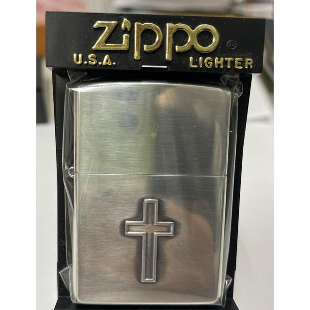 zippo 銀燻しメッキ 4