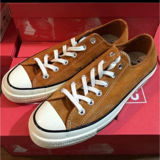 コンバース(CONVERSE)のct70 26cm  (オレンジスエード)(スニーカー)