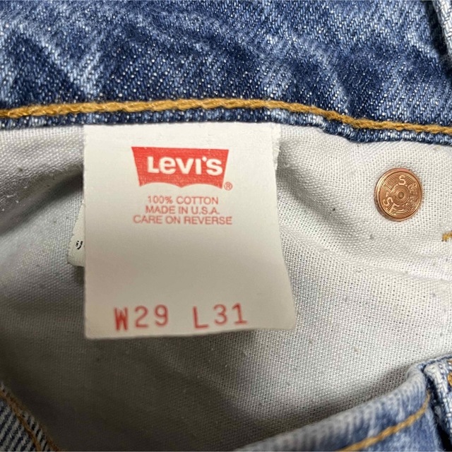 Levi's(リーバイス)の【90s USA製】Levi's 510  希少w29 デニム レディースのパンツ(デニム/ジーンズ)の商品写真