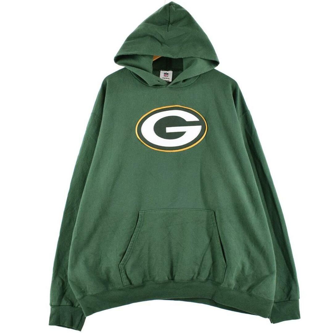 NFL GREEN BAY PACKERS グリーンベイパッカーズ スウェットプルオーバーパーカー メンズXXL /eaa297382