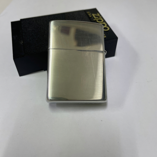 zippo 銀燻しメッキ