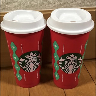 スターバックス(Starbucks)の新品・未使用品　スターバックス　ホリデー2022リユーザブルカップ2つセット(タンブラー)