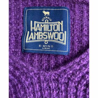 ビームス(BEAMS)のBEAMS別注 HAMILTON WOOL KNIT ハミルトン ウール ニット(ニット/セーター)