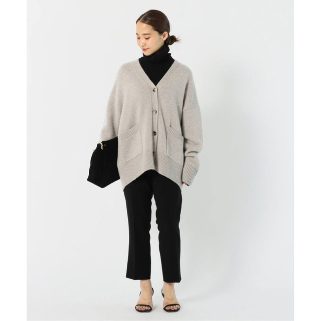 DEUXIEME CLASSE(ドゥーズィエムクラス)の未使用 Cashmere Chunky カーディガン レディースのトップス(カーディガン)の商品写真