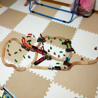 ブリオ(BRIO)の中古　BRIO　ブリオ　レール　まとめ(知育玩具)