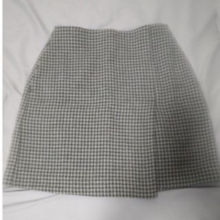UNIQLO ミニスカート ボア素材 ネイビー M もふもふ ユニクロ ○特価