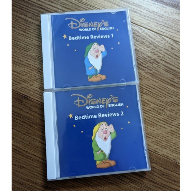 ディズニー英語 ストーリーアンドソングス ベッドタイムレビュー CD