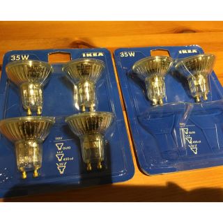 イケア(IKEA)のIKEA ハロゲン 電球 GU10(蛍光灯/電球)