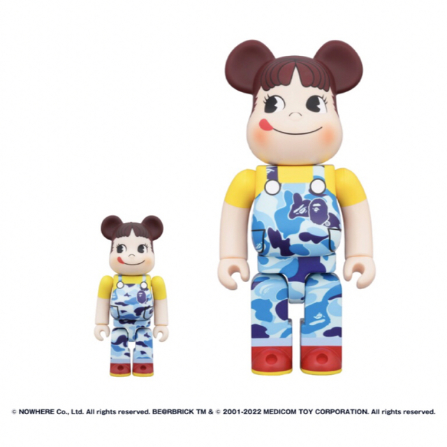 BE＠RBRICK  ベアブリック BAPE®  ペコちゃん 100%&400%エンタメ/ホビー