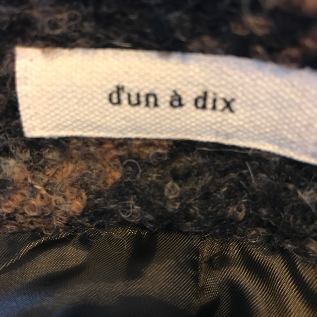 d'un a' dix(アナディス)のdun a dix  スカート レディースのスカート(ミニスカート)の商品写真