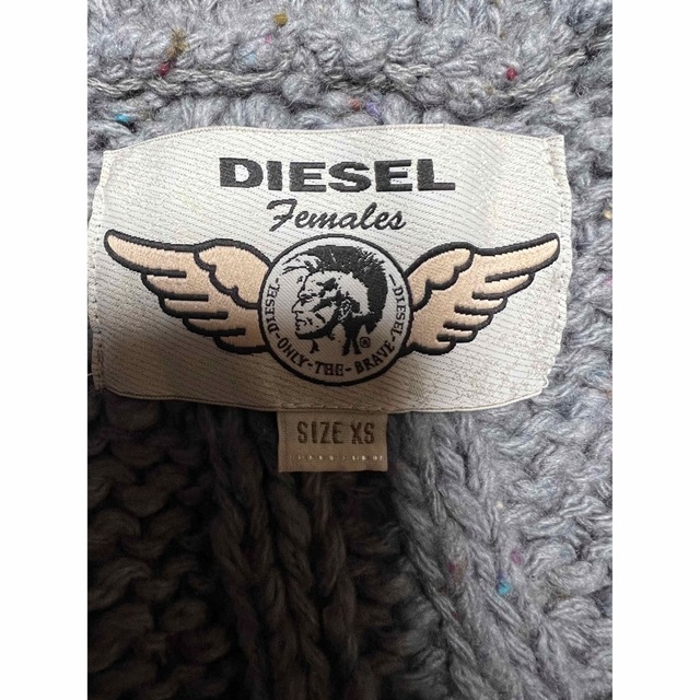 DIESEL(ディーゼル)のDIESEL ニットカーディガン レディースのトップス(カーディガン)の商品写真