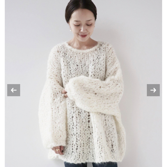 Plage HANDKNITジャンボタム ナチュラル | ekkiranaroh.org