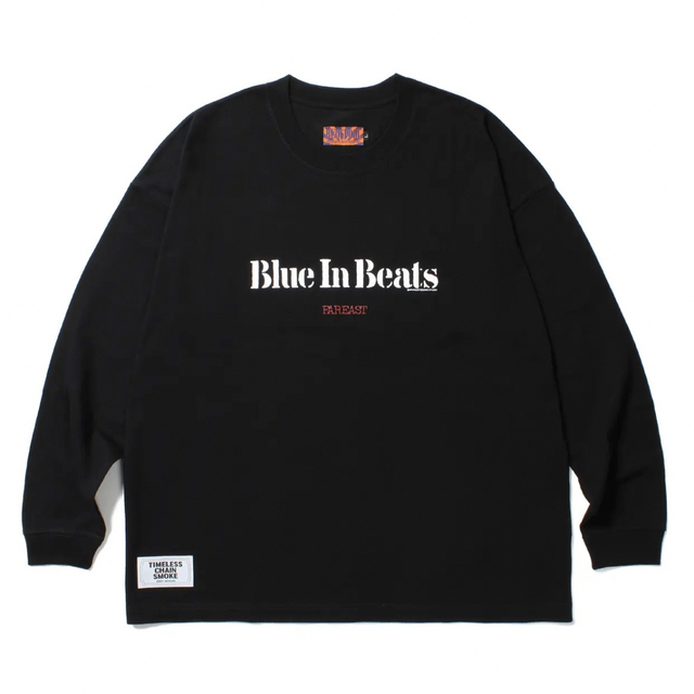 舐達磨 BLUE IN BEATS L/S TEE