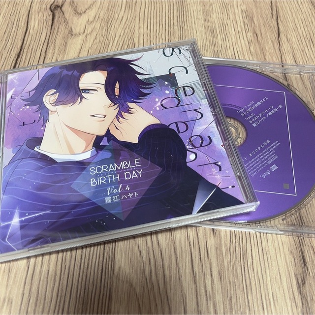 SCRAMBLE BIRTH DAY CD 霧江ハヤト（CV.梅原裕一郎） www.ctquiro.com.br