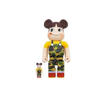 （注目）BE＠RBRICK BAPE® × ペコちゃん 100% & 400%(フィギュア)